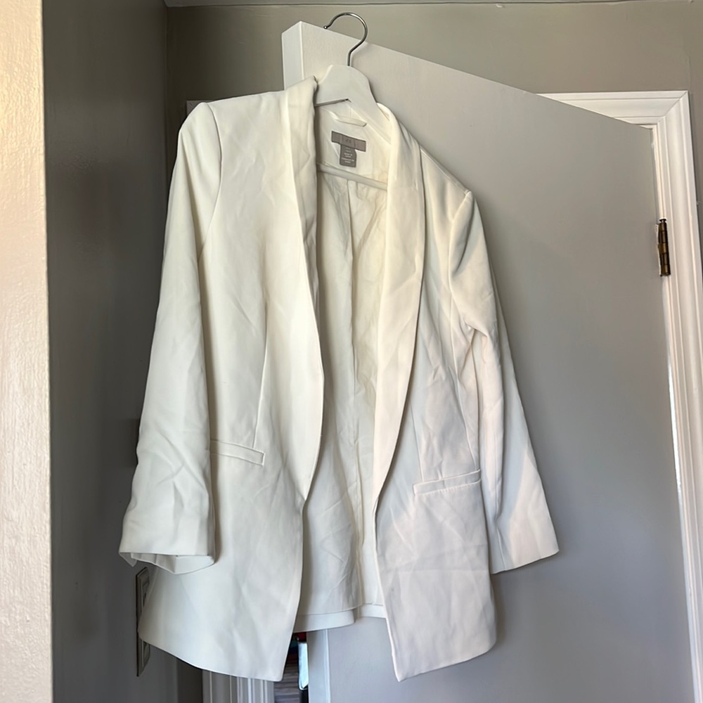 White blazer